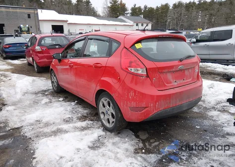 2012 Ford Fiesta Ses z USA, uszkodzony, nr VIN 3FADP4FJ6CM171668